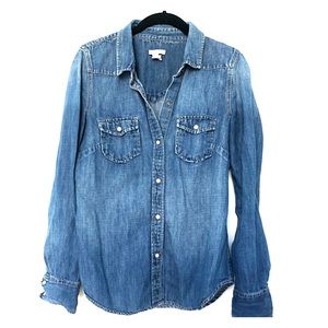 J. Crew chambray shirt